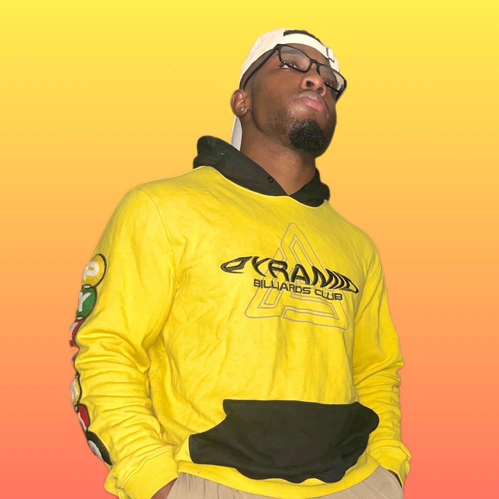 BLACK PYRAMID HOODIE (This is a brand owned by the artist Chris Brown)